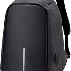 1St Bag Laptop Back Laptop With Usb Charging Port Black