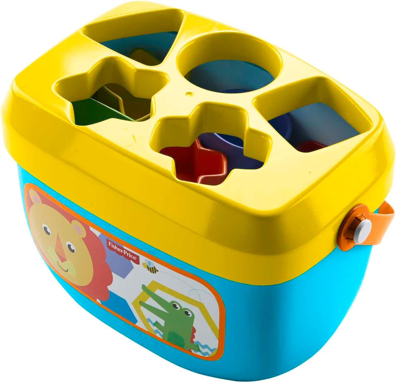 Fisher-Price Baby's First Blocks Set, Shape-Sorting Toy - Image 2