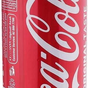 Cocacola Regular Carbonated Drink Can, 320 Ml