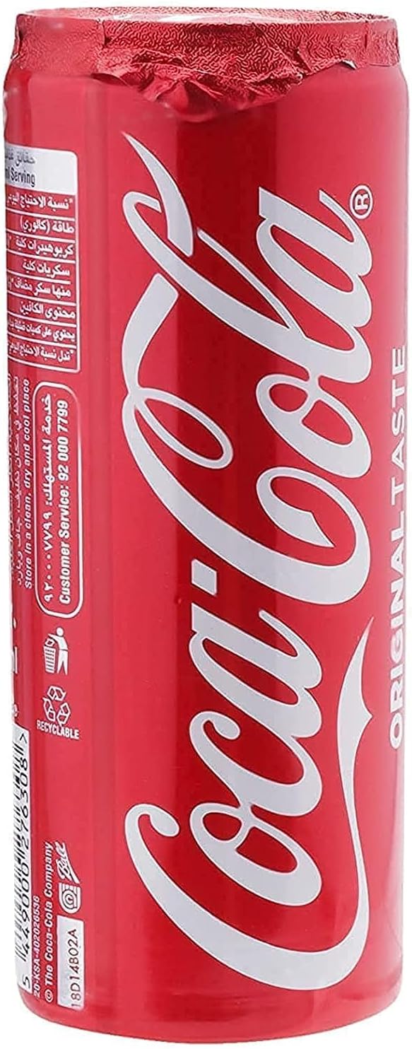 Cocacola Regular Carbonated Drink Can, 320 Ml