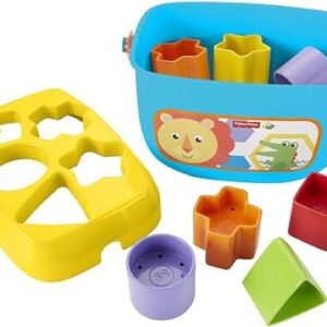 Fisher-Price Baby's First Blocks Set, Shape-Sorting Toy