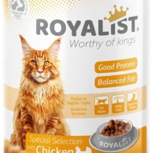 Royalist Adult Cat Chicken Chunks in Gravy 400g