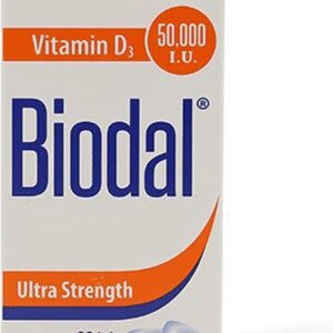 50,000 Units, Vitamin D Supplement, Bone Health - 20 Tablets