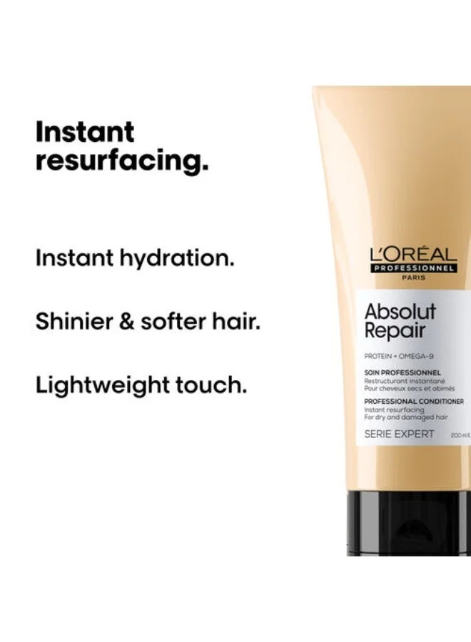 Serie Expert Absolut Repair Instant Resurfacing Conditioner, 200ml - Image 5