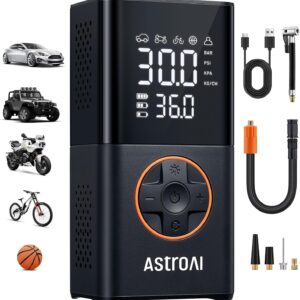 AstroAI Tire Inflator 150 PSI Portable Compressor Cordless Air Pump