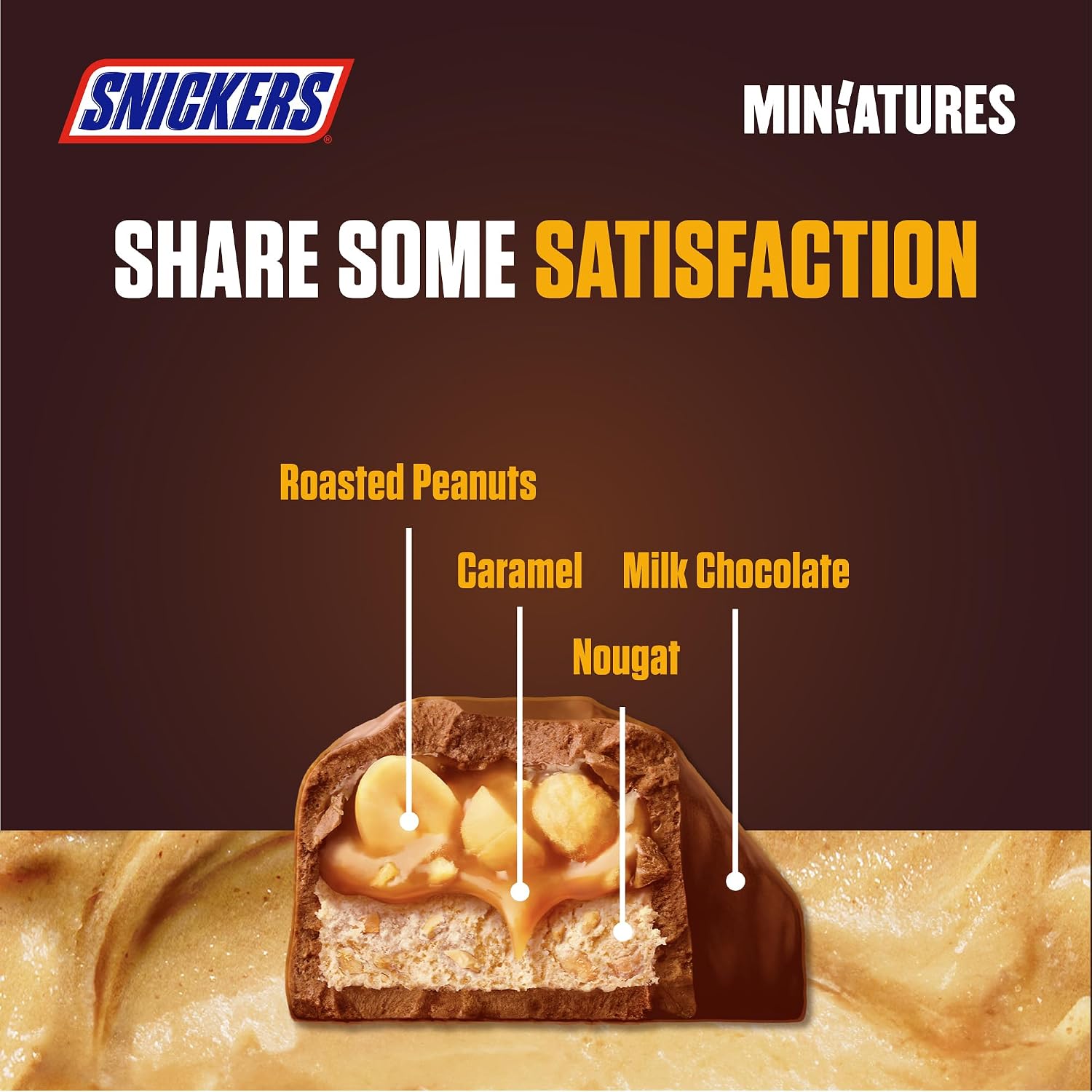 Snickers Miniatures Chocolate 150 g - Image 3