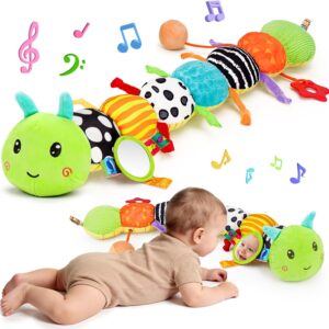 Baby Sensory Toy 0-6 Month Music Animal Stuffed Plush