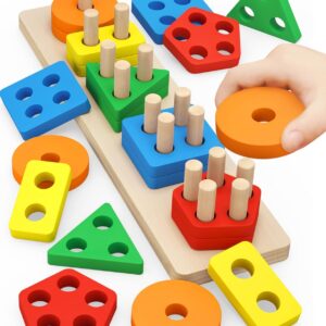 Montessori Toys for 1 to 3-Year-Old Boys Girls Toddlers