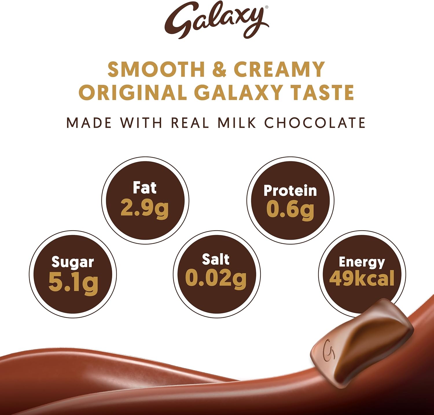 Galaxy Chocolate Miniatures, 117 g - Image 2